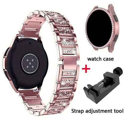 Women's Watch - Samsung Galaxy Band Rhinestone Set Full Crystal Bling Strap with Single - product detail view 16