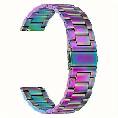 Men's Watch - Stainless Steel Band Quick Release Metal Link Bracelet Strap with - product detail view 15