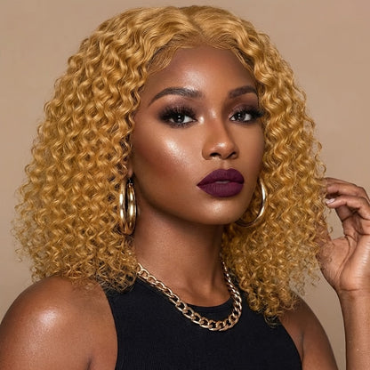 Women's Wig - Deep Wave | Pre-Styled Hairline, Fluffy Thick Natural Look, Comfortable - product detail view 3