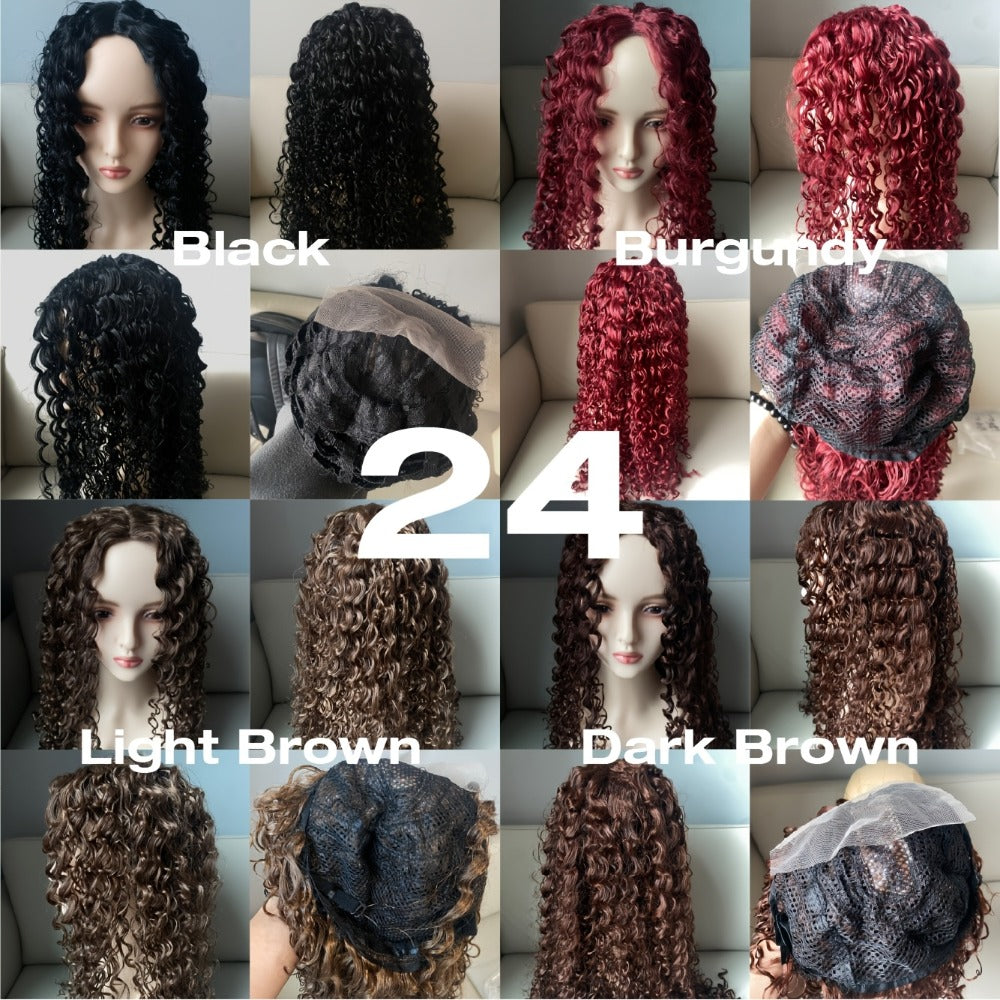 Women's Wig - Deep Wave | Pre-Styled Hairline, Fluffy Thick Natural Look, Comfortable - product detail view 13