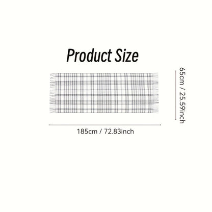 Scarf for Women - Floral Shawl for - Soft Imitation Cashmere Warm Fringe Blanket , Elegant - product detail view 4