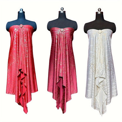 Scarf for Women - Milk Fiber Shawl 3pcs Set for - Soft Stretchy Warm Windproof with Gift - product detail view 7