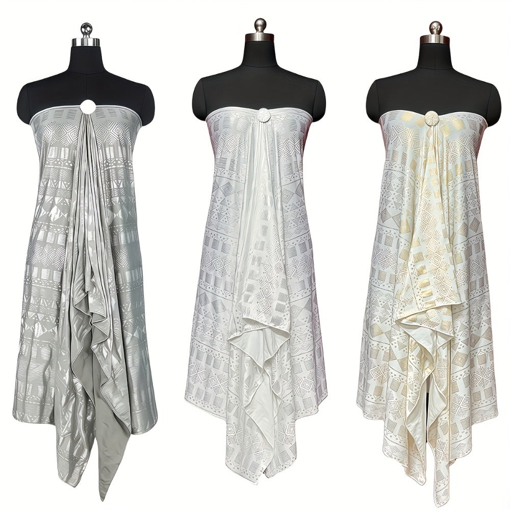 Scarf for Women - Milk Fiber Shawl 3pcs Set for - Soft Stretchy Warm Windproof with Gift - product detail view 12