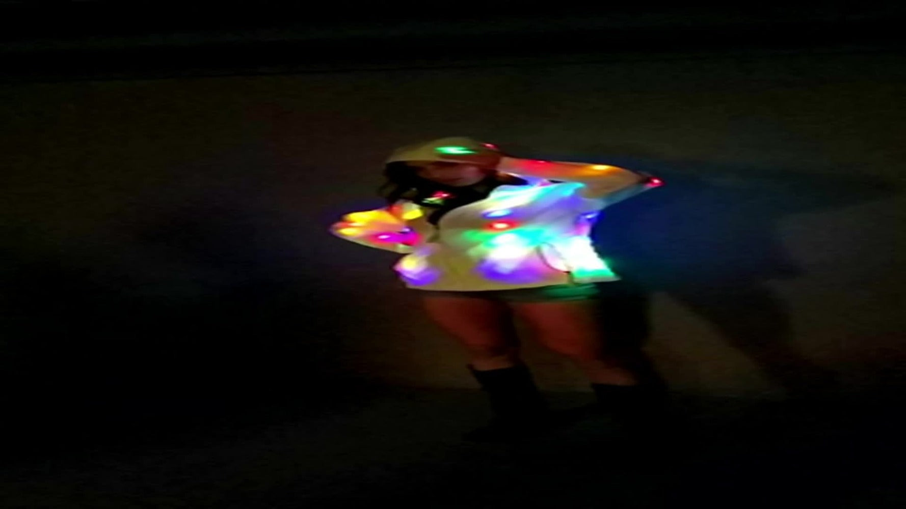 Sequin Jacket - Women LED Light-Up Glitter Blazer Rave Outfit Carnival Costume Stage - product detail view 9