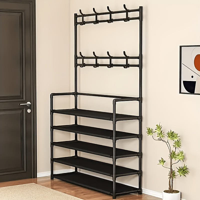 Shoe Rack shown in the Upgraded and reinforced version option