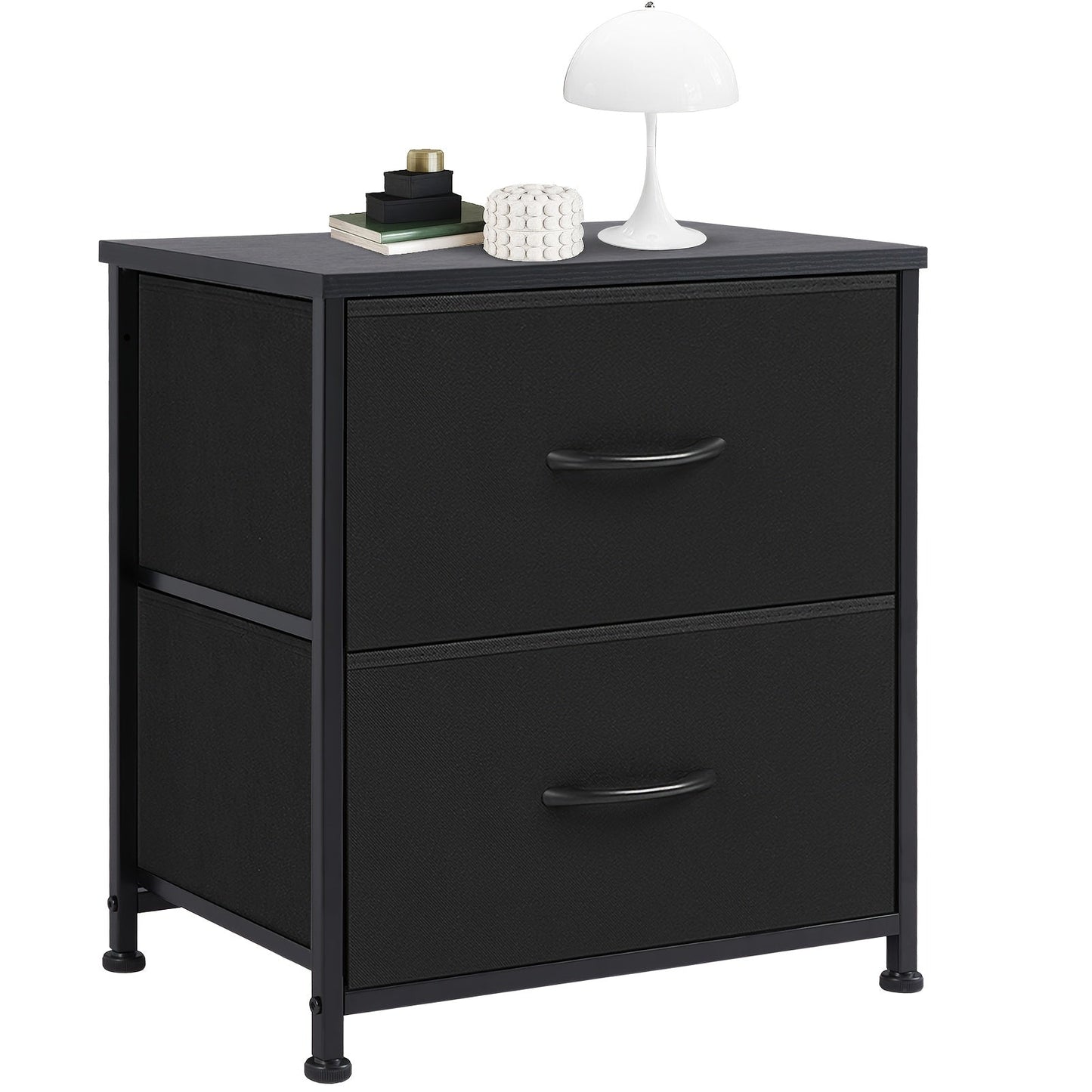 Dresser shown in the 2-drawer black option
