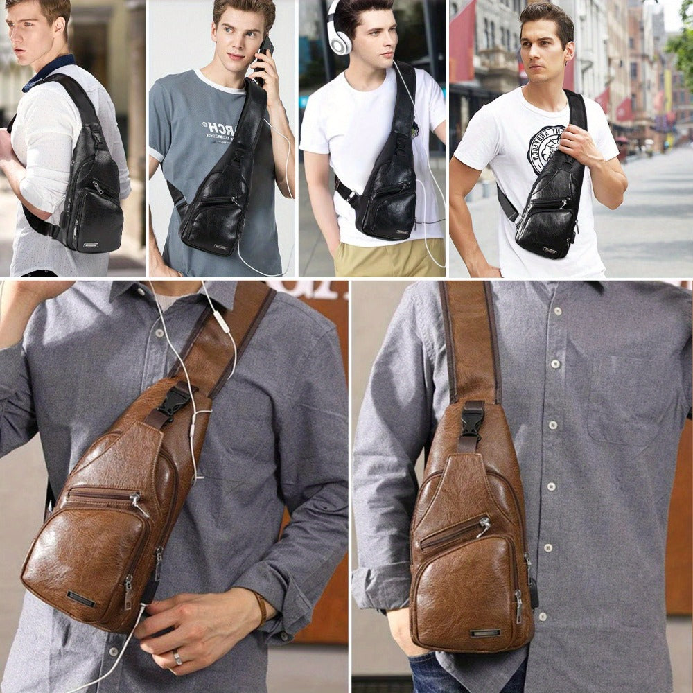 Sling Bag – Anti-Theft, Adjustable Strap – detail view 15
