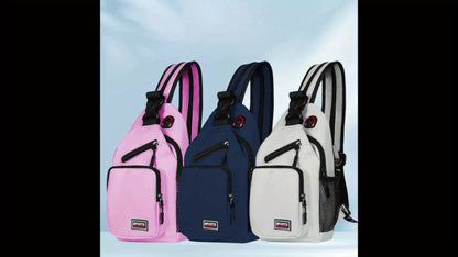 Sling Bag – Canvas, Adjustable Strap, for Travel & Everyday Use – detail view 10