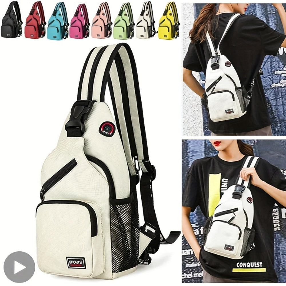 Sling Bag – Canvas, Adjustable Strap, for Travel & Everyday Use – alternate view