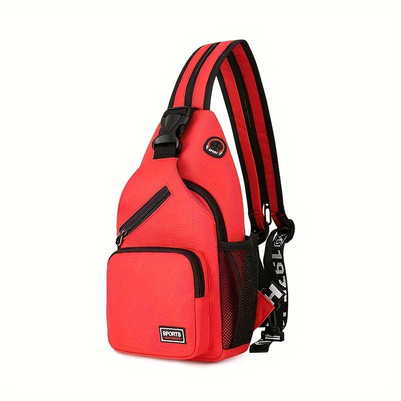 Sling Bag – Canvas, Adjustable Strap, for Travel & Everyday Use – detail view 19