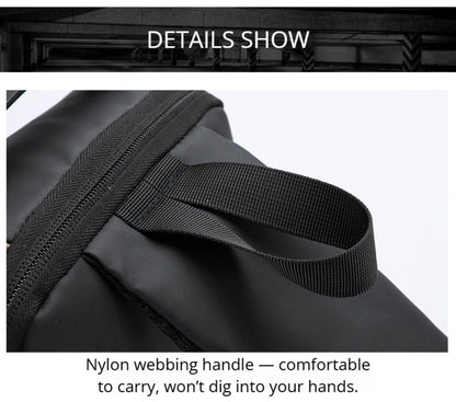 Sling Bag – Combination Lock, Large Capacity, Anti-Theft, for Travel & Work – detail view 30