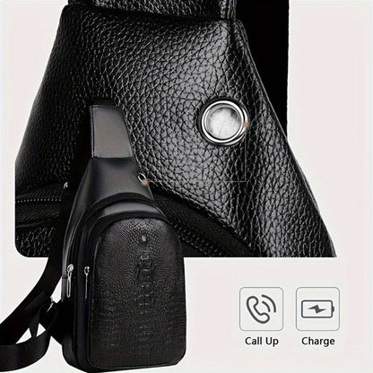 Sling Bag – for Everyday Use, Casual Sling Stylish Durable Chest – detail view 7