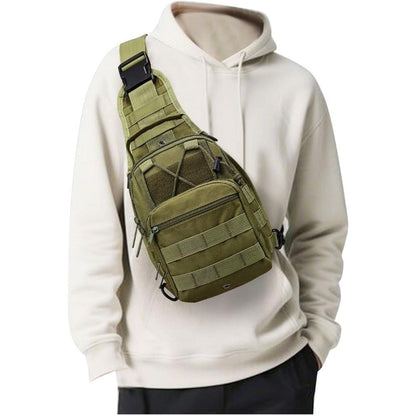 Sling Bag – for Work & Everyday Use, Tactical Chest Molle Edc Sling – detail view 2