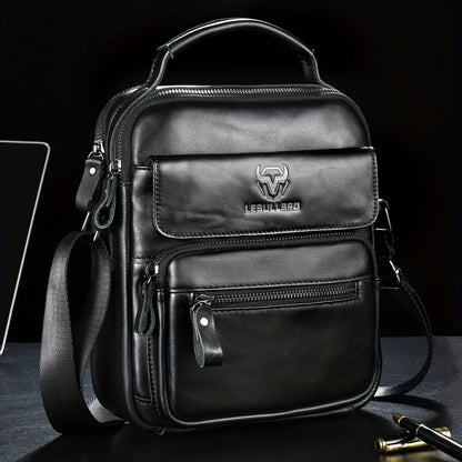 Sling Bag – Genuine Leather, Premium Genuine Leather Sling Small – front view - product view 22