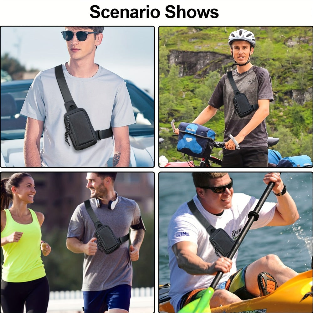 Sling Bag – Lightweight, Adjustable Strap, for Travel & Everyday Use – detail view 6