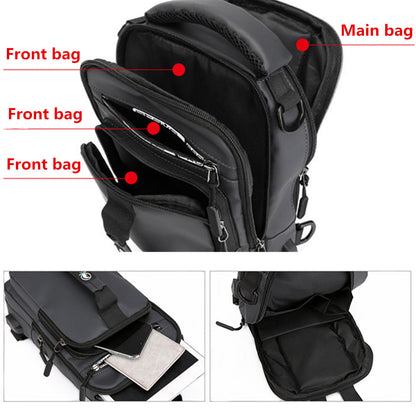 Sling Bag – Multi Pocket, Lightweight, for Travel & Everyday Use – detail view 6