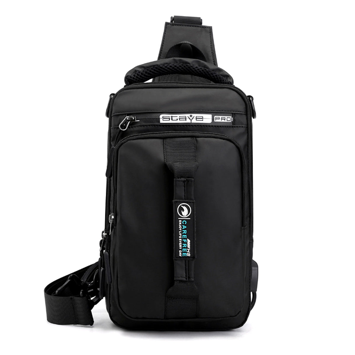 Sling Bag – Multi Pocket, Lightweight, for Travel & Everyday Use – front view