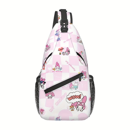 Sling Bag – Nylon, Lightweight, Adjustable Strap – detail view 9
