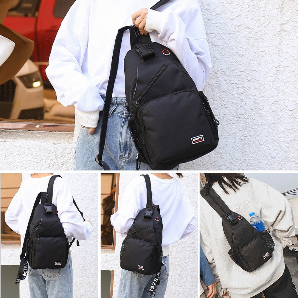 Sling Bag – Nylon, Lightweight, Compact, for Travel – detail view 10