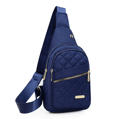 Sling Bag – Nylon, Multi-Pocket, Adjustable Strap, for Travel – alternate view