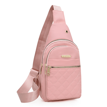 Sling Bag – Nylon, Multi-Pocket, Adjustable Strap, for Travel – detail view 5