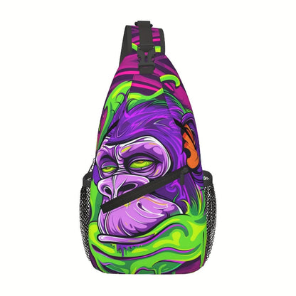 Sling Bag – Polyester, Large Capacity, for Travel – front view