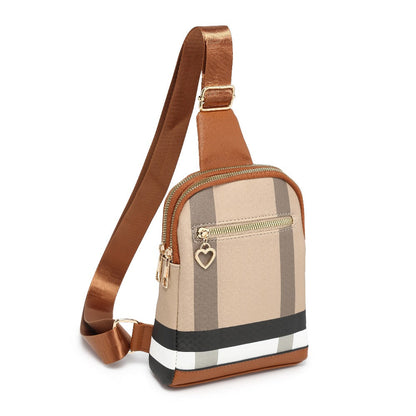Sling Bag – 4 Colors, PU Leather, Multi Pocket, for Work – detail view 15