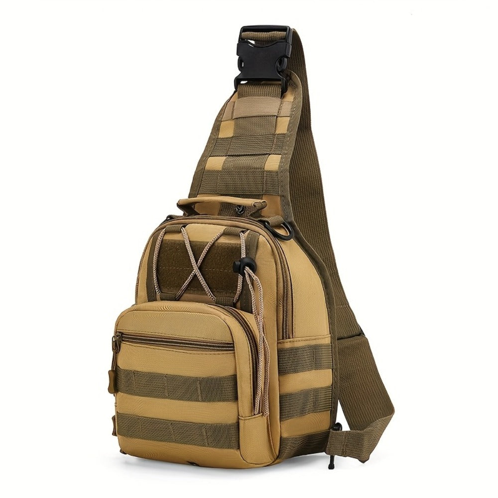 Sling Bag – for Travel, Oxford Cloth Chest Phone Pocket – detail view 14