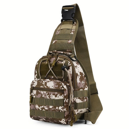 Sling Bag – for Travel, Oxford Cloth Chest Phone Pocket – detail view 10