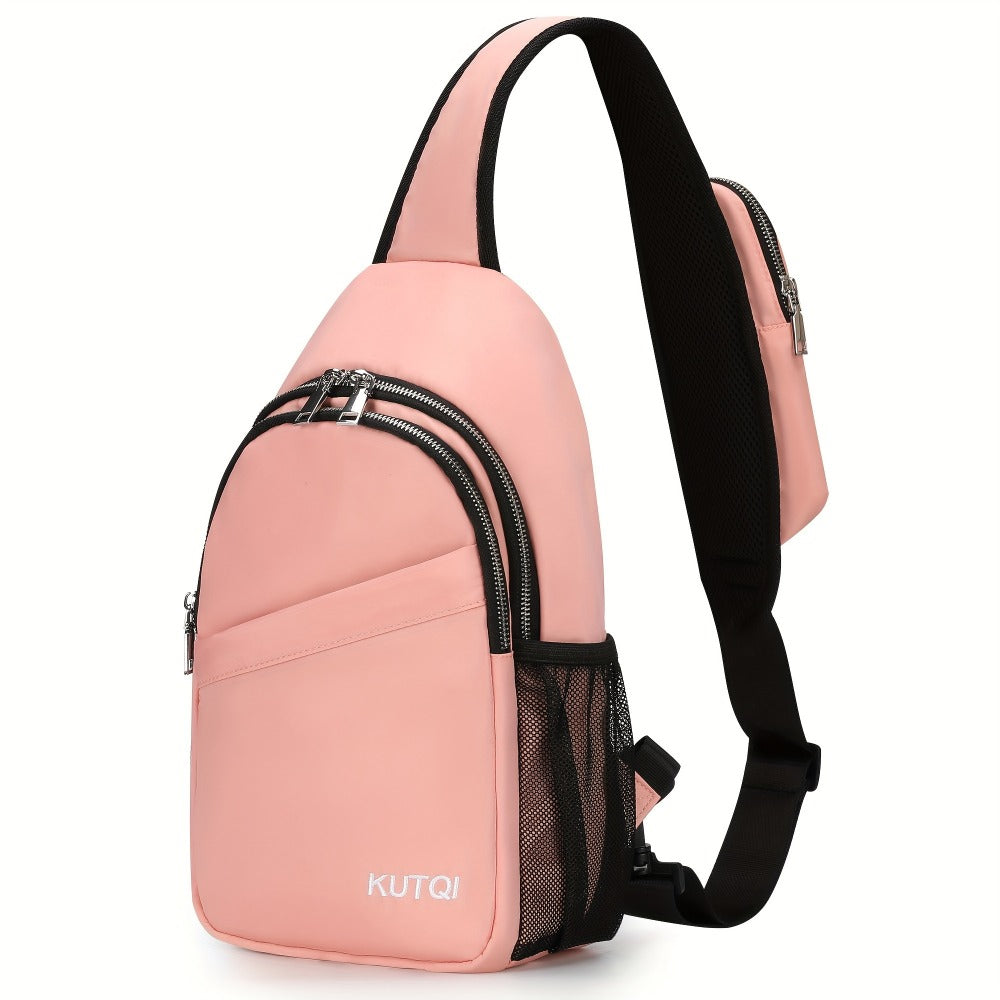 Sling Bag – for Travel, Sling Detachable Phone Pouch Hiking – detail view 5