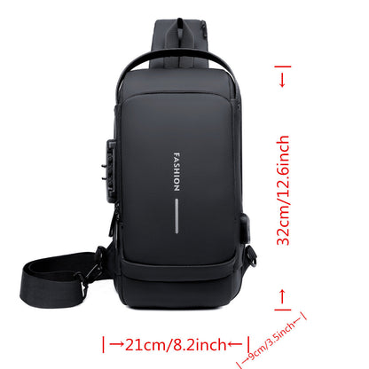 Sling Bag – Waterproof, Anti-Theft, for Travel & Everyday Use – detail view 13