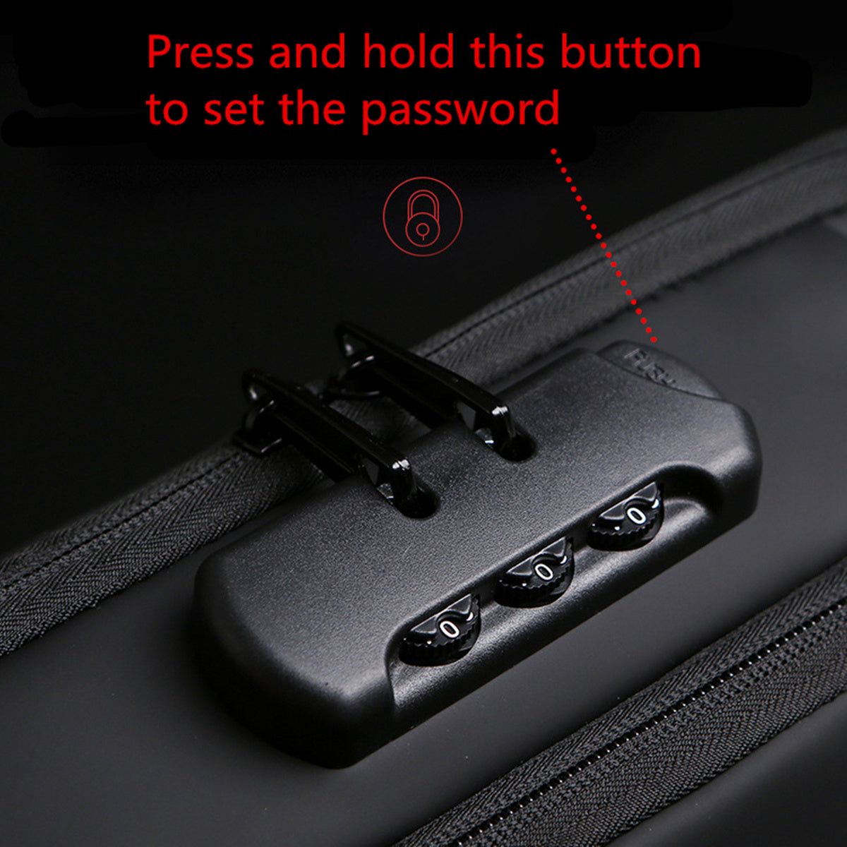 Sling Bag – Waterproof, Anti-Theft, for Travel & Everyday Use – detail view 6
