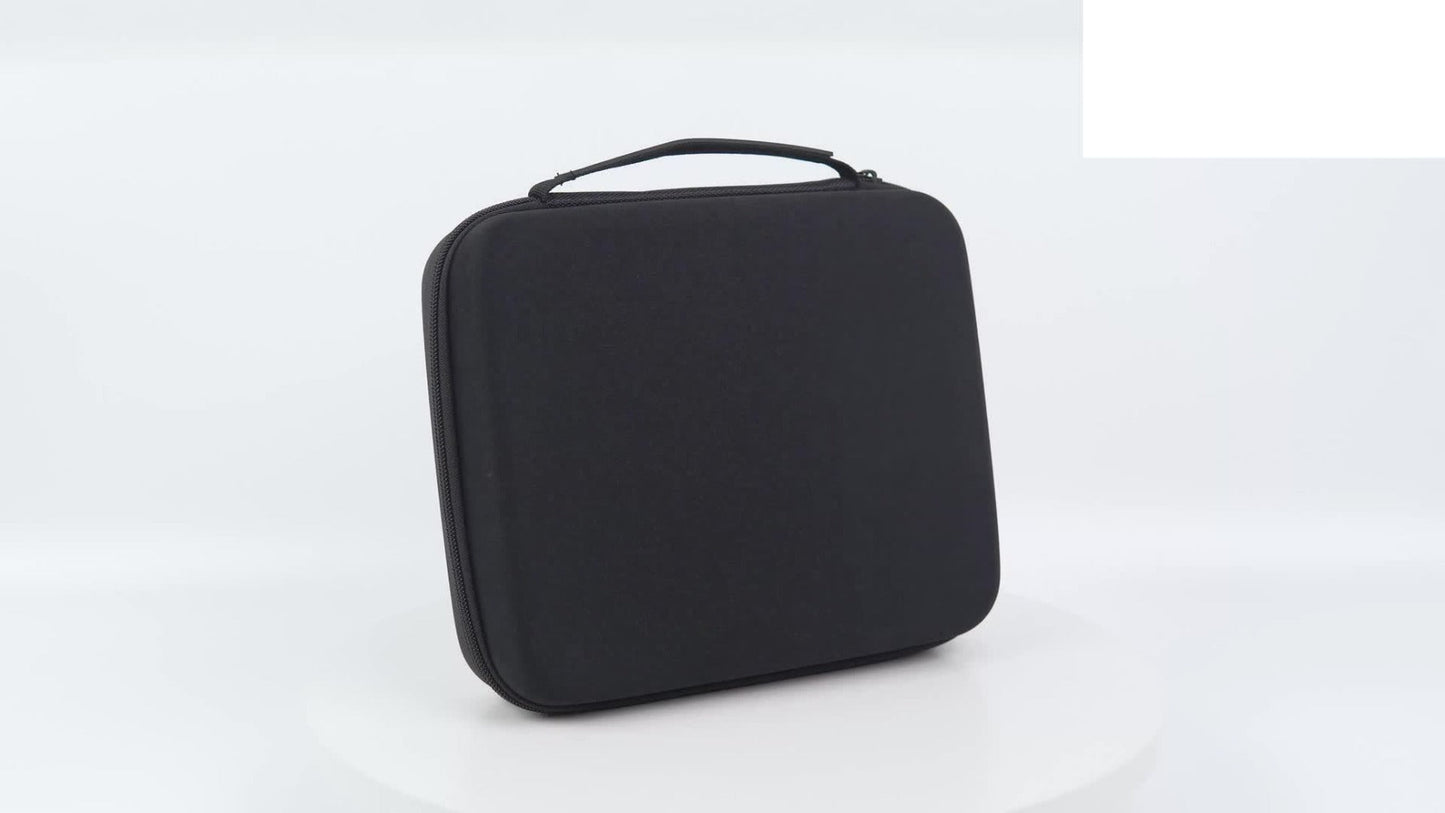 Smart Watch for Men - EVA Box Organizer for - 8 & 15 Slot Black Storage Case, Fits Wristwatches - product detail view 11