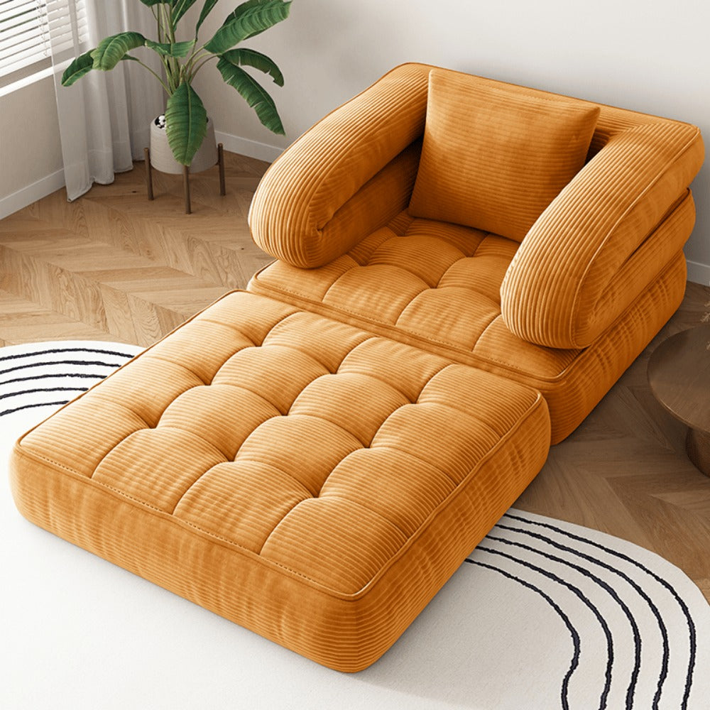 Sofa Bed with Fold-Out Lounger for Comfortable Everyday Seating detail image - detail view 9