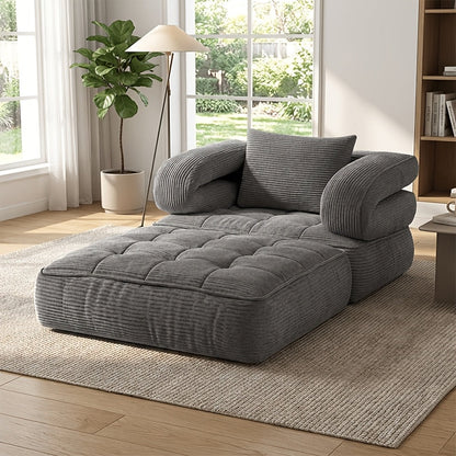Sofa Bed shown in the Grey option