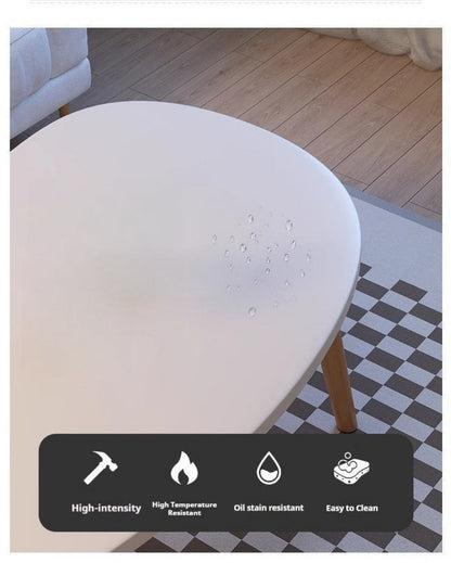 Solid Wood Wood Coffee Table, Modern Accent Table for Living Room detail image - detail view 18