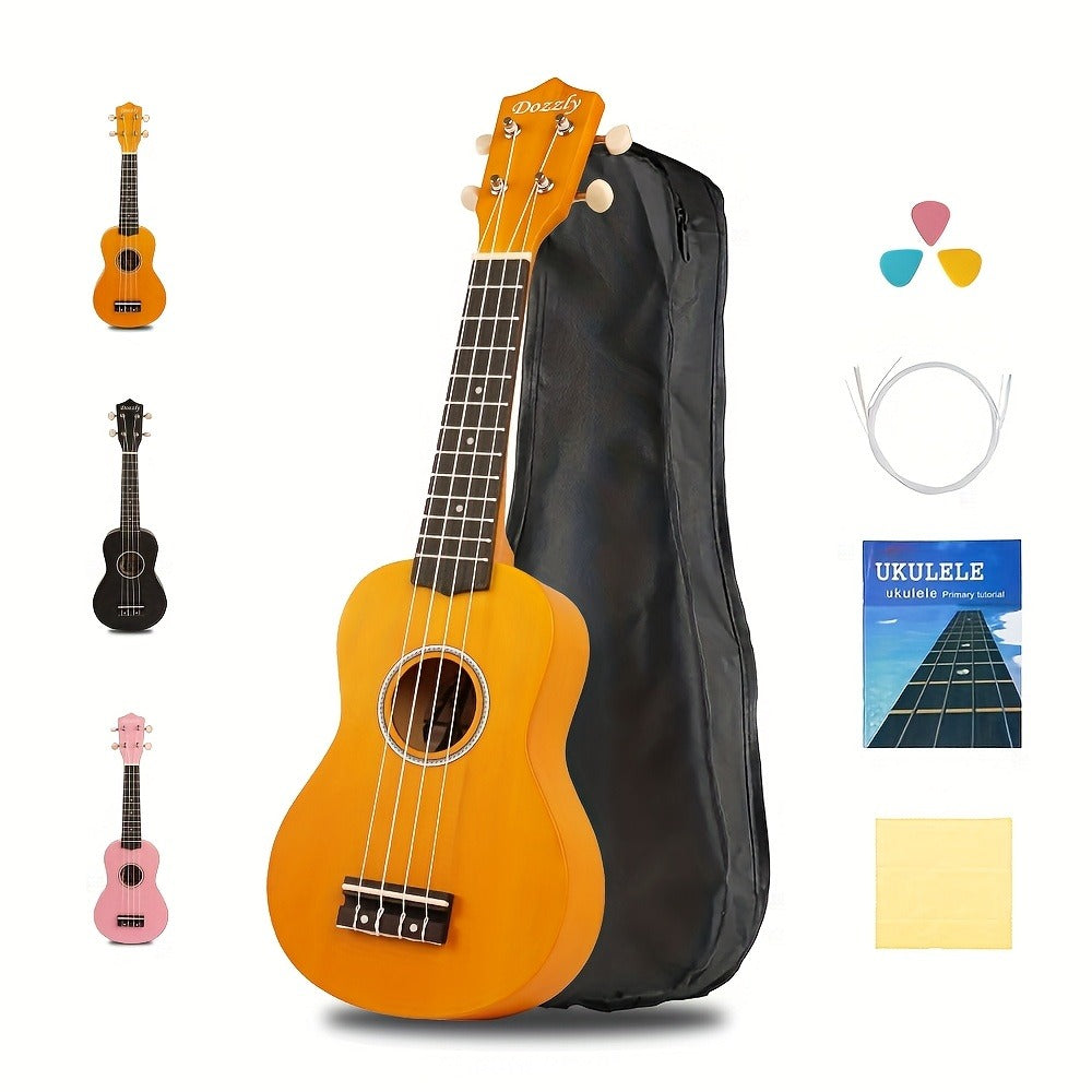 Soprano Ukulele, Beginner, Kit, Guitar for Lessons and Practice detail image - detail view 12