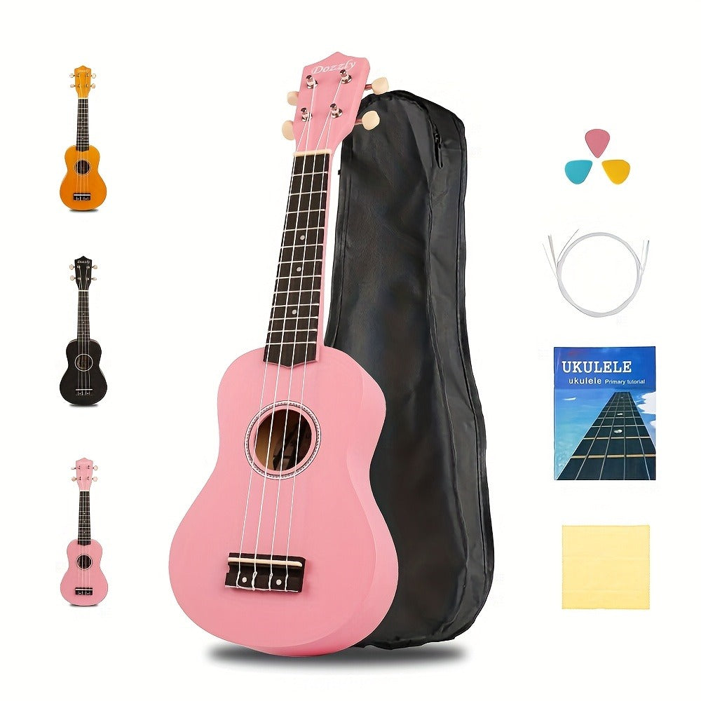 Soprano Ukulele, Beginner, Kit, Guitar for Lessons and Practice detail image - detail view 14