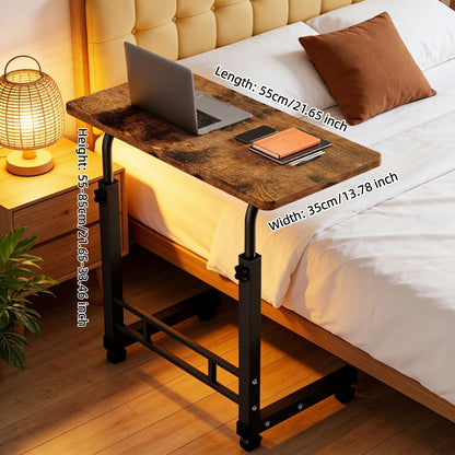 Computer Desk shown in the 4-wheel single-layer nostalgic color option