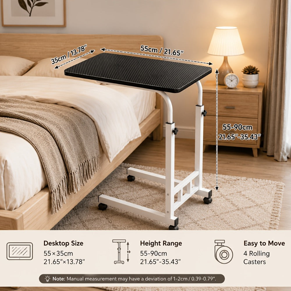 Space-Saving Computer Desk with Adjustable Height for Work, Display, and Everyday Use detail image - detail view 10