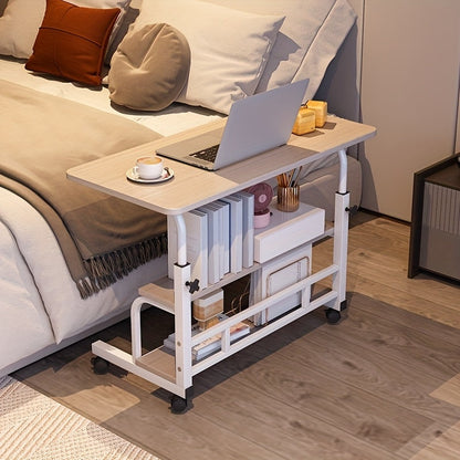 Computer Desk shown in the Maple Color option