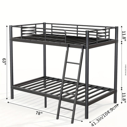Space-Saving Heavy-Duty Bunk Bed for Bedroom Comfort and Support detail image - detail view 11