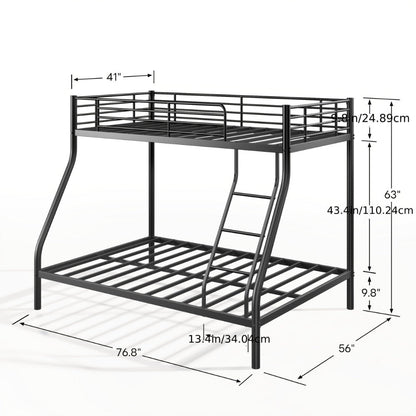 Space-Saving Heavy-Duty Bunk Bed for Bedroom Comfort and Support detail image