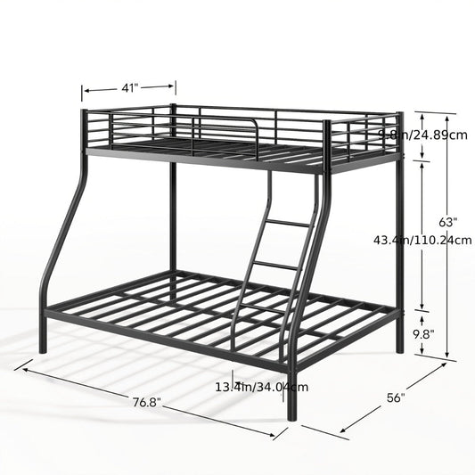 Space-Saving Heavy-Duty Bunk Bed for Bedroom Comfort and Support detail image