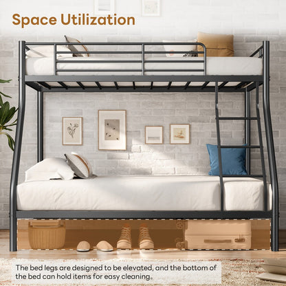 Space-Saving Heavy-Duty Bunk Bed for Bedroom Comfort and Support detail image - detail view 4