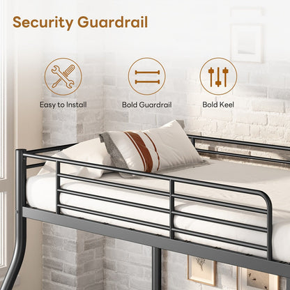 Space-Saving Heavy-Duty Bunk Bed for Bedroom Comfort and Support detail image - detail view 5