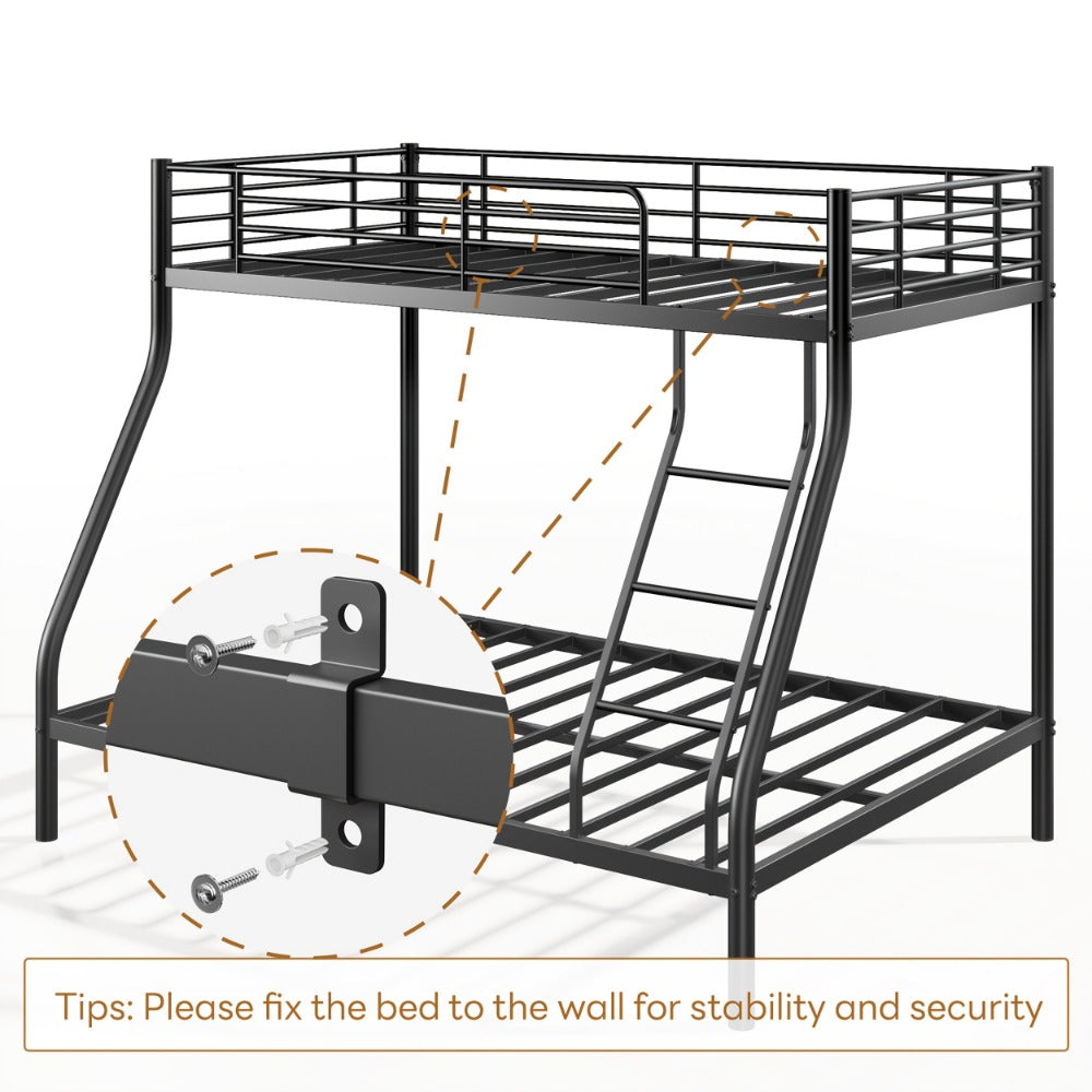 Space-Saving Heavy-Duty Bunk Bed for Bedroom Comfort and Support detail image - detail view 9