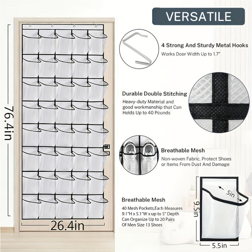 Space-Saving Shoe Organizer for Organized Everyday Storage in Entryway detail image