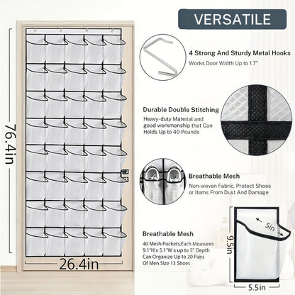 Space-Saving Shoe Organizer for Organized Everyday Storage in Entryway detail image