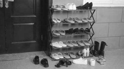 Space-Saving Shoe Organizer for Organized Everyday Storage in Entryway detail image - detail view 8
